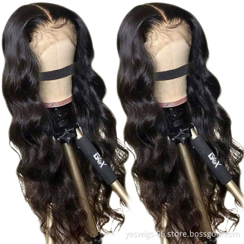Wholesale Cheap Raw Indian Virgin Cuticle Aligned Hair Lace Frontal Wig Vendors 100% Human Hair Lace Front Wig With Baby Hair